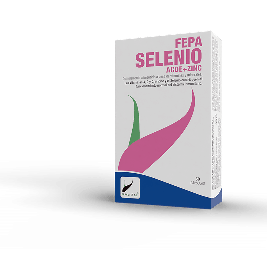 Fepa Selenio de Fepadiet contiene 4 vitaminas importantes para la función antioxidante