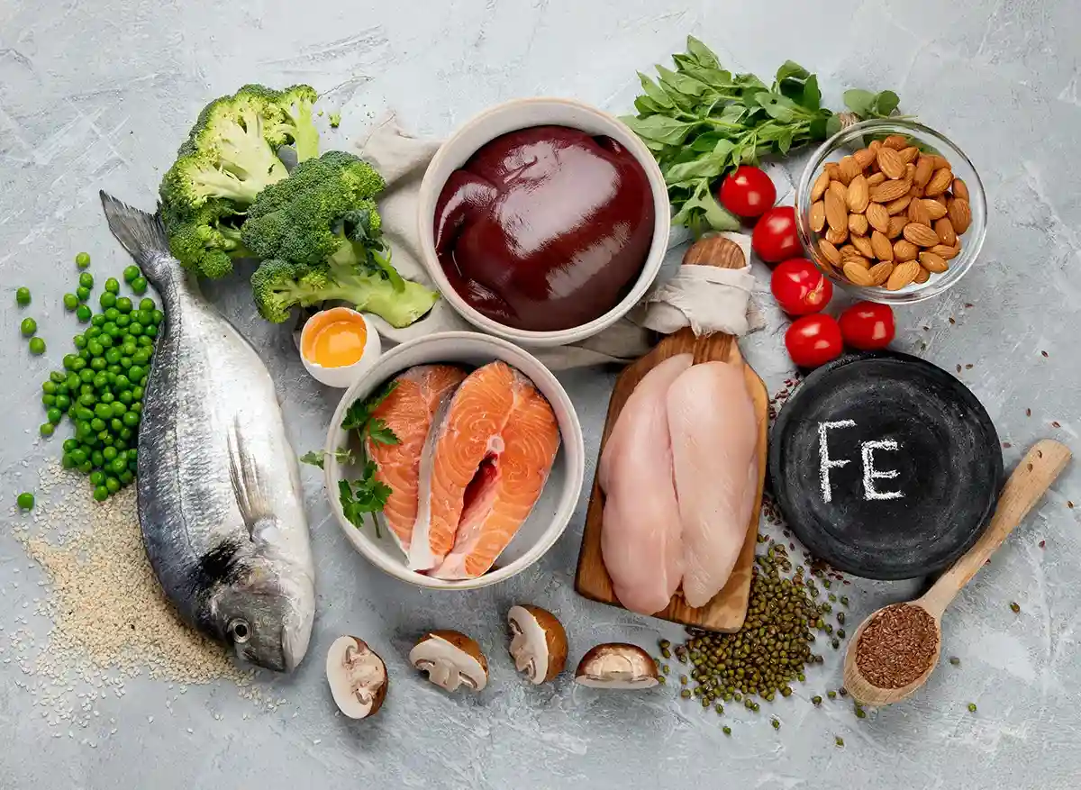 Alimentos con hierro para anemia