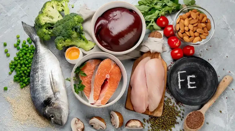 Alimentos con hierro para anemia