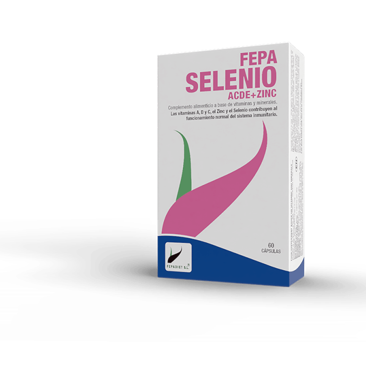 Fepa Selenio de Fepadiet contiene 4 vitaminas importantes para la función antioxidante