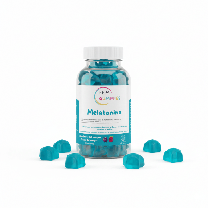 Fepa Gummies Melatonina bodegon 1